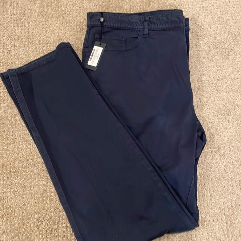 NEW with tag Turtleson Bristol Twill Navy Pants. Size 42